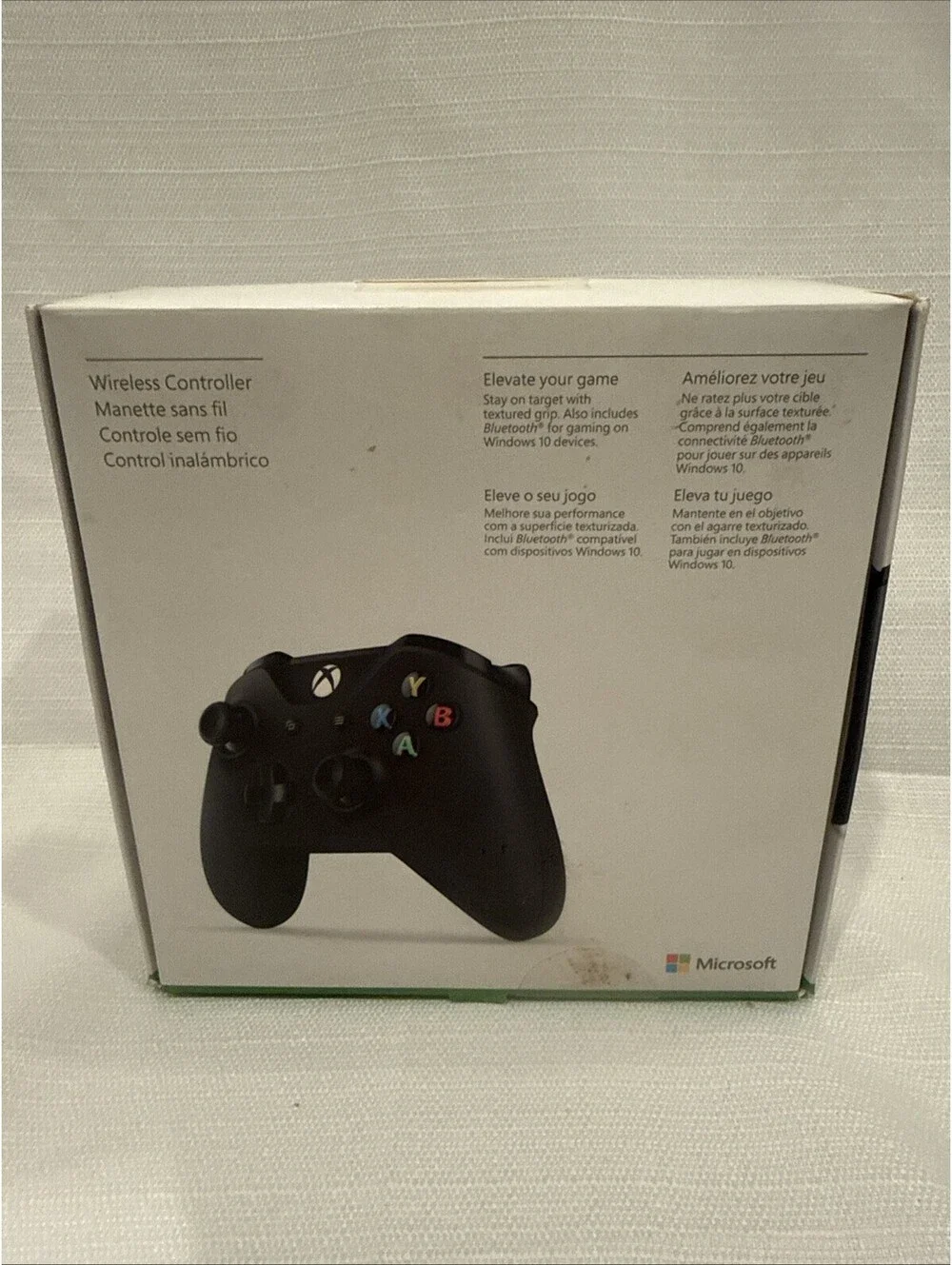 NEW |Sealed| Microsoft Xbox One Black Wireless Controller Model 1708 Bluetooth